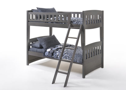 Cinnamon Twin/Twin Bunk Bed Frame