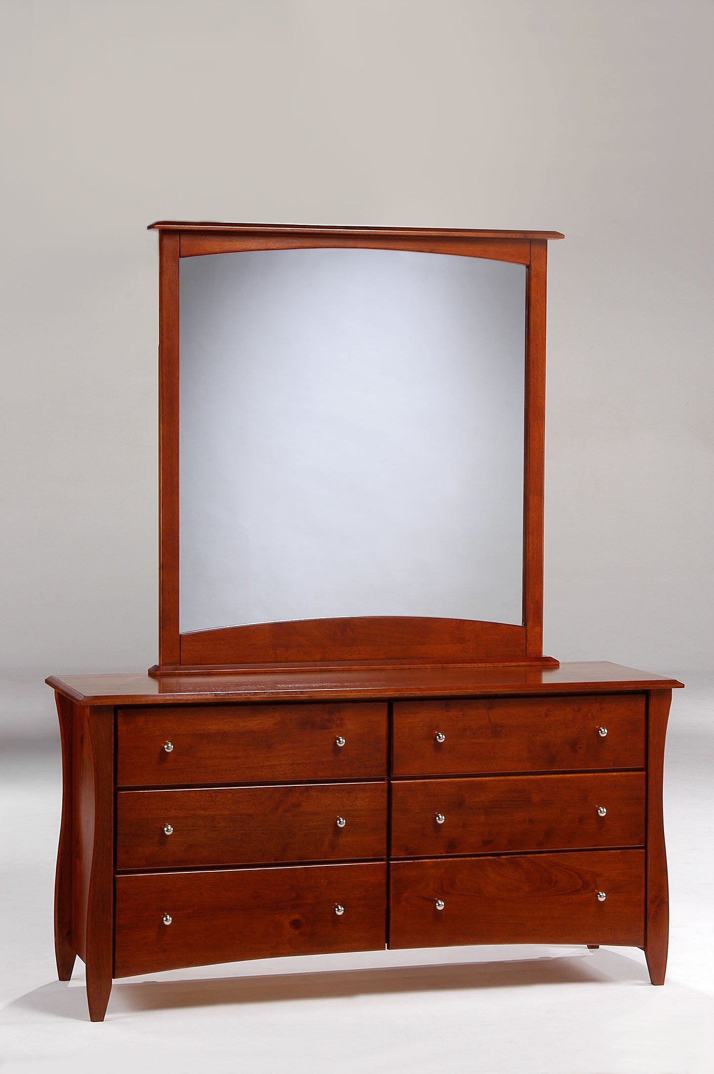 Clove 6 Drawer Dresser (w/ Optional Mirror)