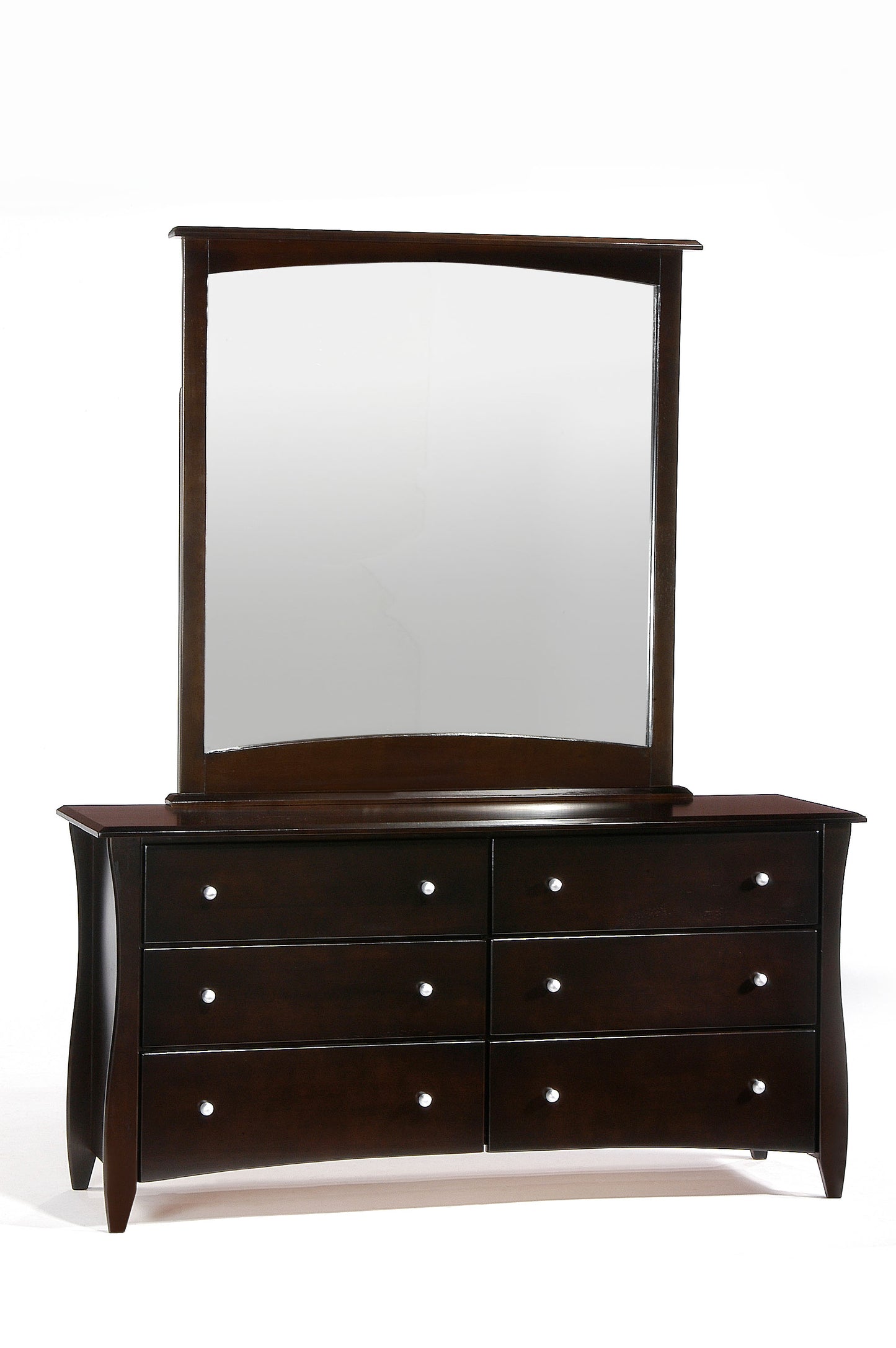 Clove 6 Drawer Dresser (w/ Optional Mirror)