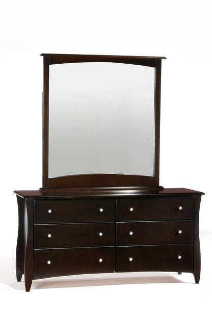 Clove 6 Drawer Dresser (w/ Optional Mirror)