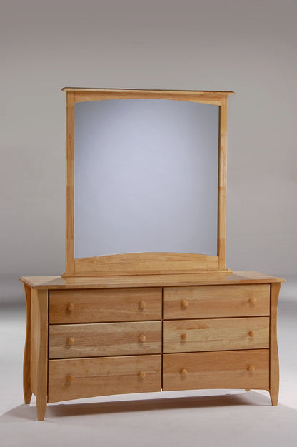 Clove 6 Drawer Dresser (w/ Optional Mirror)