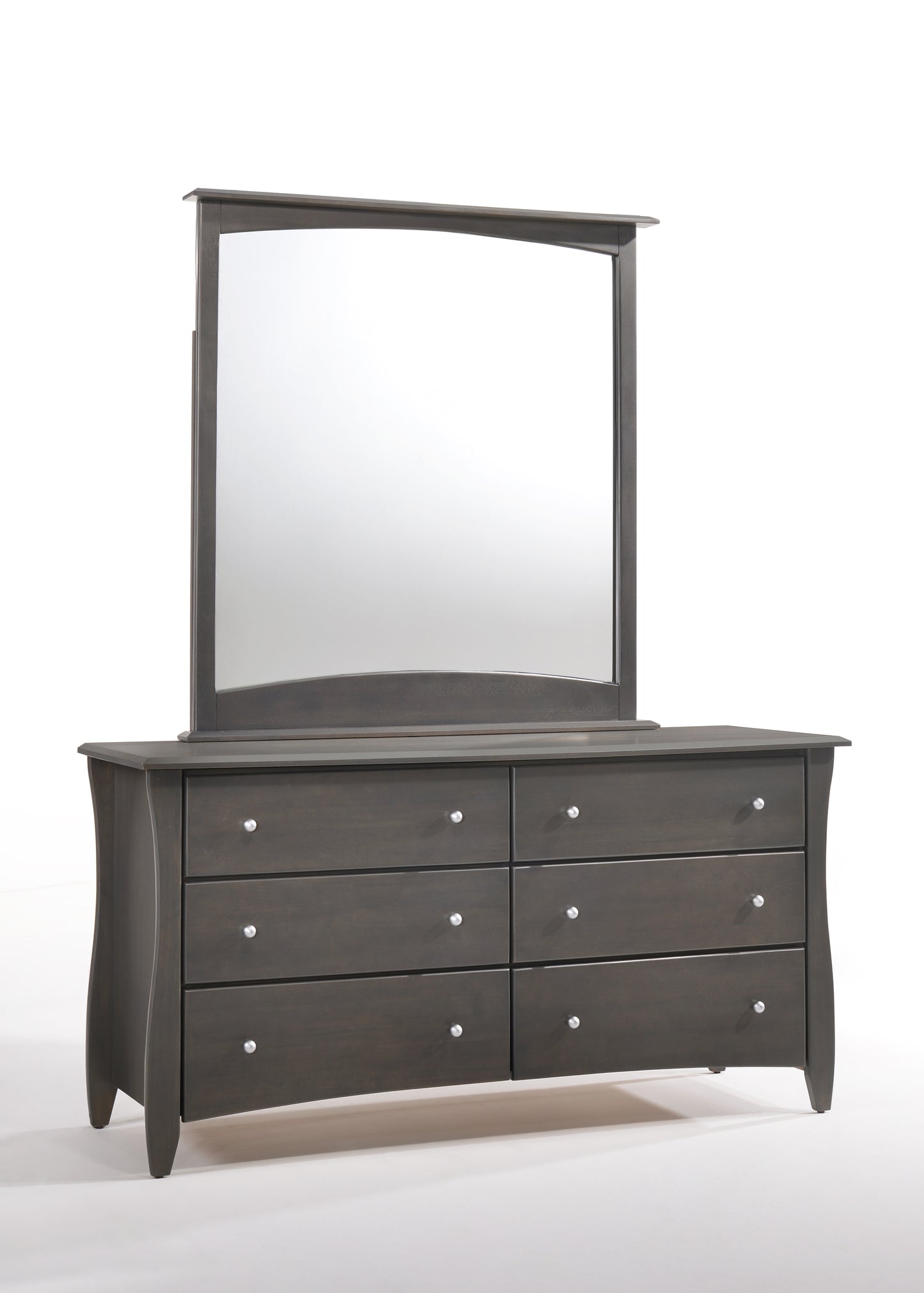 Clove 6 Drawer Dresser (w/ Optional Mirror)