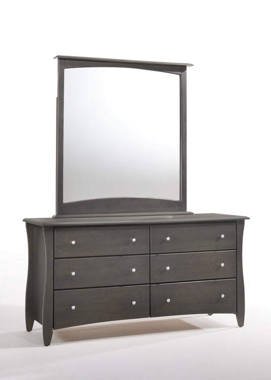 Clove 6 Drawer Dresser (w/ Optional Mirror)