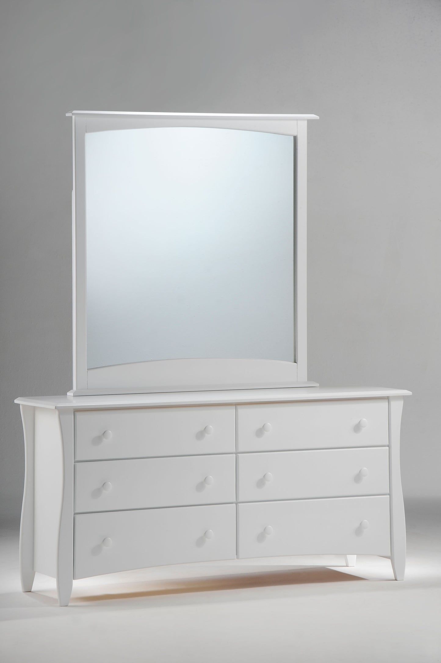 Clove 6 Drawer Dresser (w/ Optional Mirror)