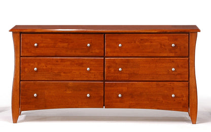 Clove 6 Drawer Dresser (w/ Optional Mirror)