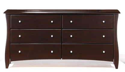 Clove 6 Drawer Dresser (w/ Optional Mirror)