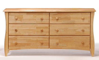 Clove 6 Drawer Dresser (w/ Optional Mirror)