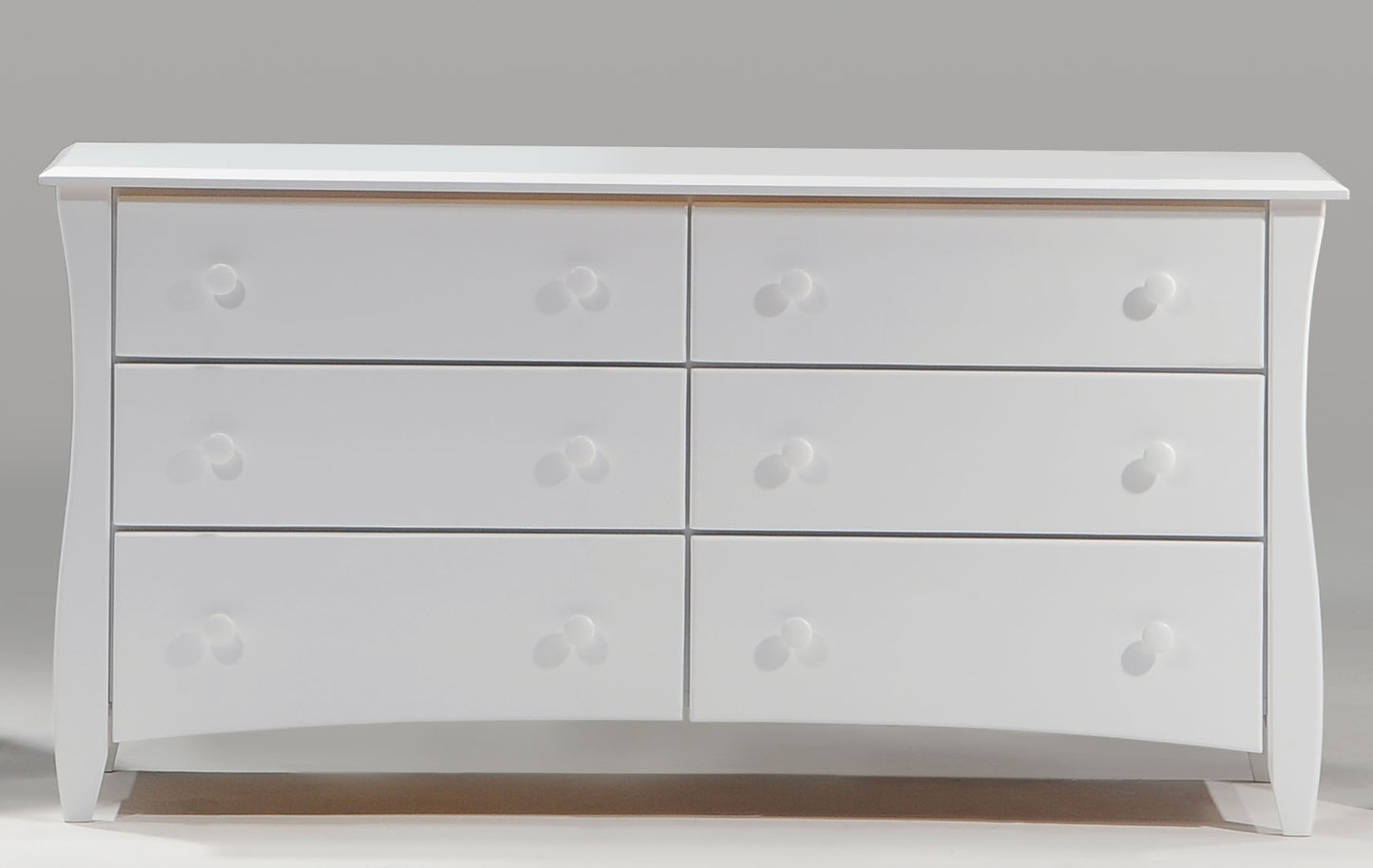 Clove 6 Drawer Dresser (w/ Optional Mirror)