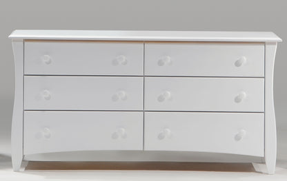 Clove 6 Drawer Dresser (w/ Optional Mirror)