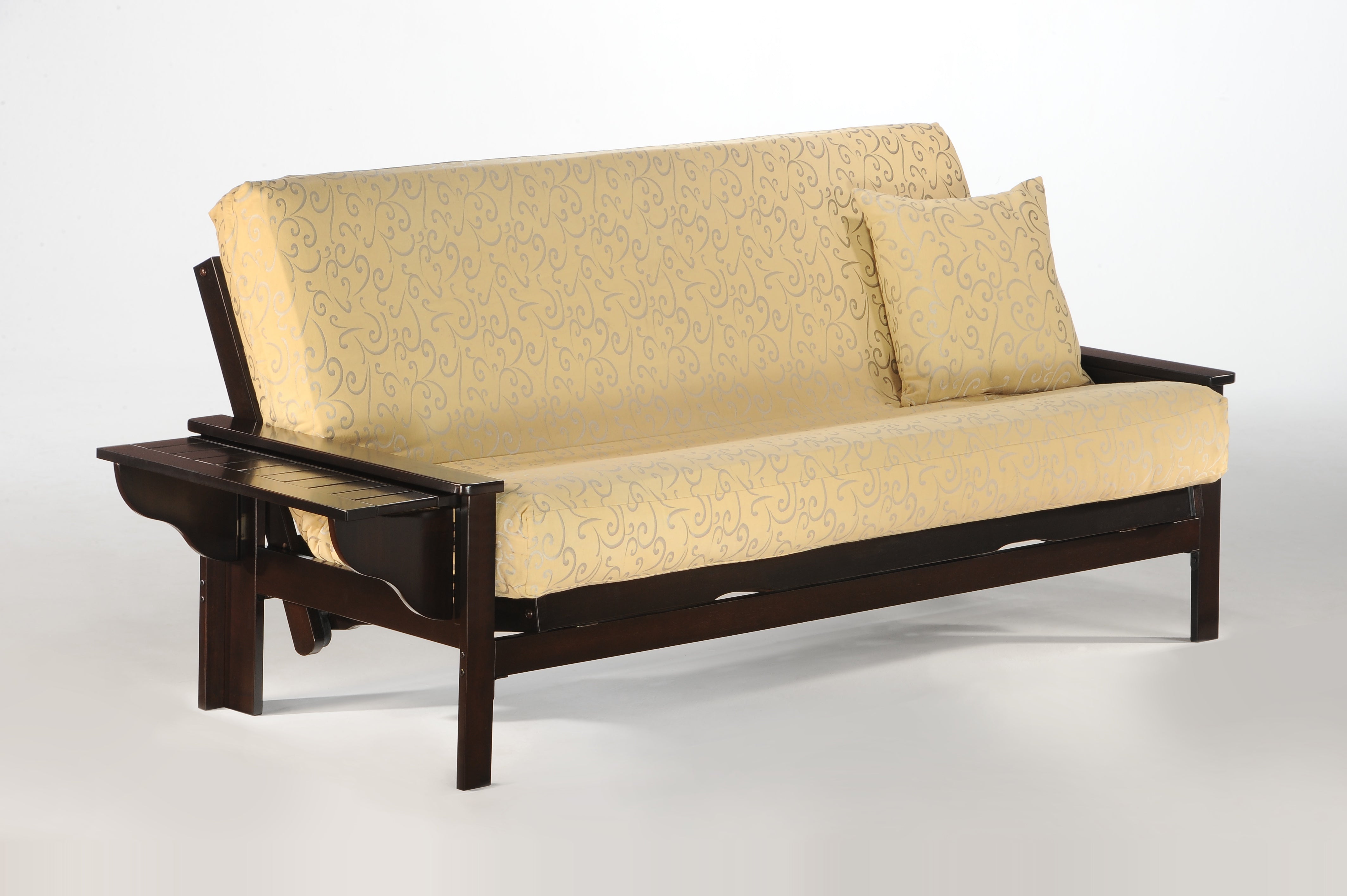 Seattle Futon Frame – Robb's Pillow Furniture Futons, Mattresses & Bean ...