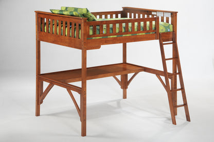 Ginger Full Loft Bed Frame