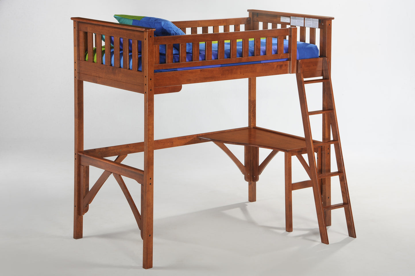 Ginger Full Loft Bed Frame