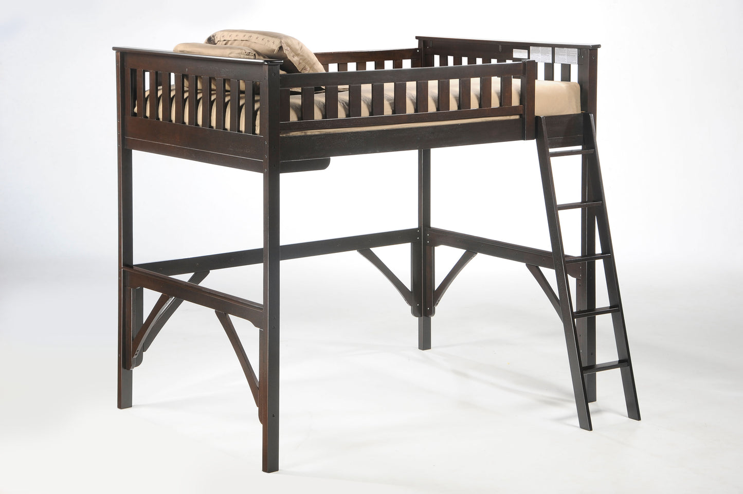 Ginger Full Loft Bed Frame