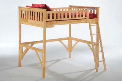Ginger Full Loft Bed Frame