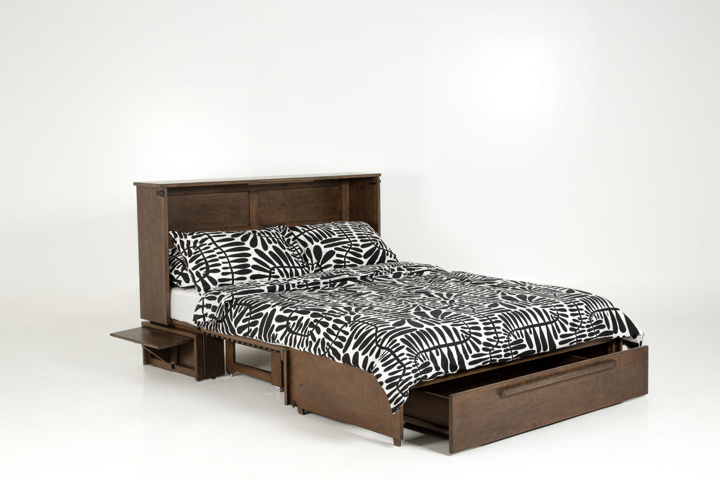 Louvre Murphy Cabinet Bed (w/ Trays)