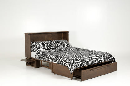 Louvre Murphy Cabinet Bed (w/ Trays)