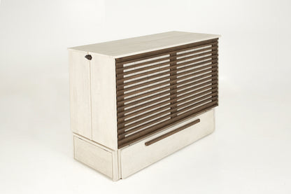 Louvre Murphy Cabinet Bed (w/ Trays)