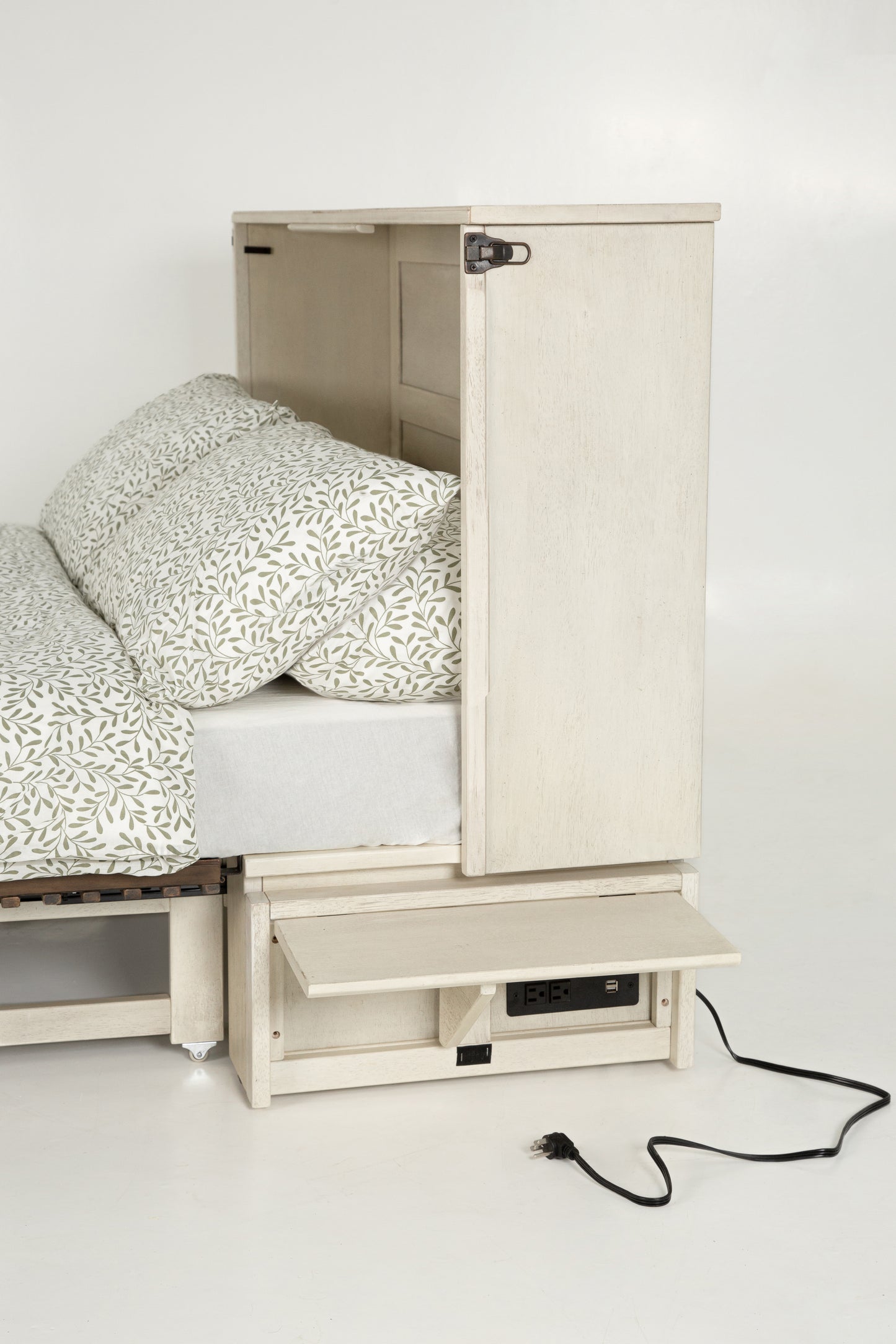 Louvre Murphy Cabinet Bed (w/ Trays)