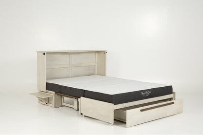 Louvre Murphy Cabinet Bed (w/ Trays)