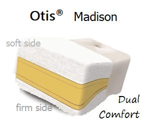 Madison / Luxury Futon Mattress (High Grade, Dual Firmness)