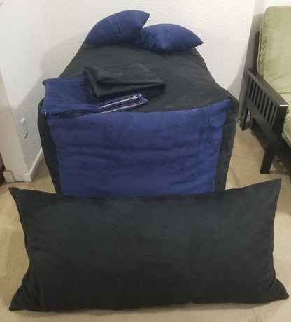 Nesting Loveseat Set Zippered Accessory Pillow Covers