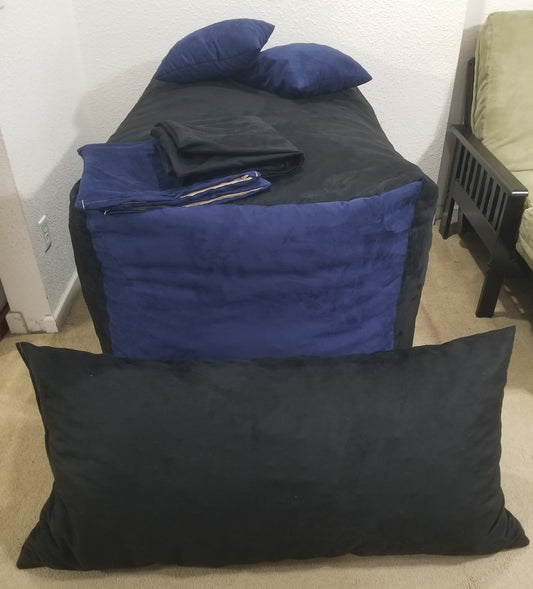 Nesting Loveseat Set Zippered Accessory Pillow Covers