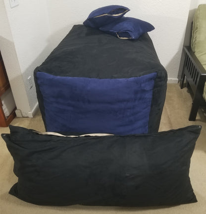 Nesting Loveseat Set Zippered Accessory Pillow Covers