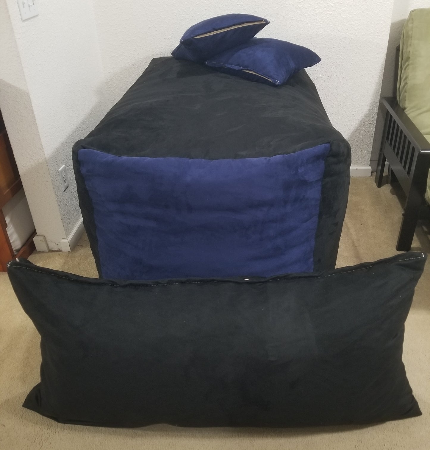 Nesting Loveseat Set Zippered Accessory Pillow Covers