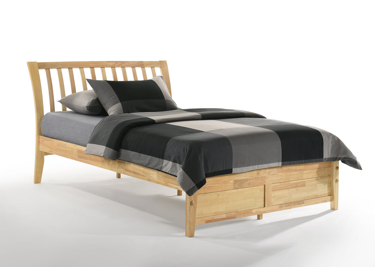 Nutmeg K-Series / Dual Series Platform Bed Frame