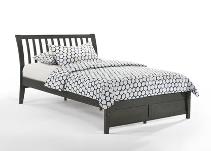 Nutmeg K-Series / Dual Series Platform Bed Frame