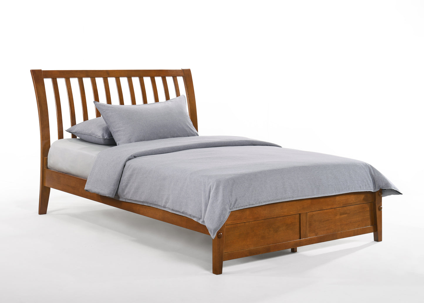 Nutmeg K-Series / Dual Series Platform Bed Frame