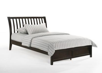 Nutmeg K-Series / Dual Series Platform Bed Frame