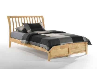 Nutmeg K-Series / Dual Series Platform Bed Frame