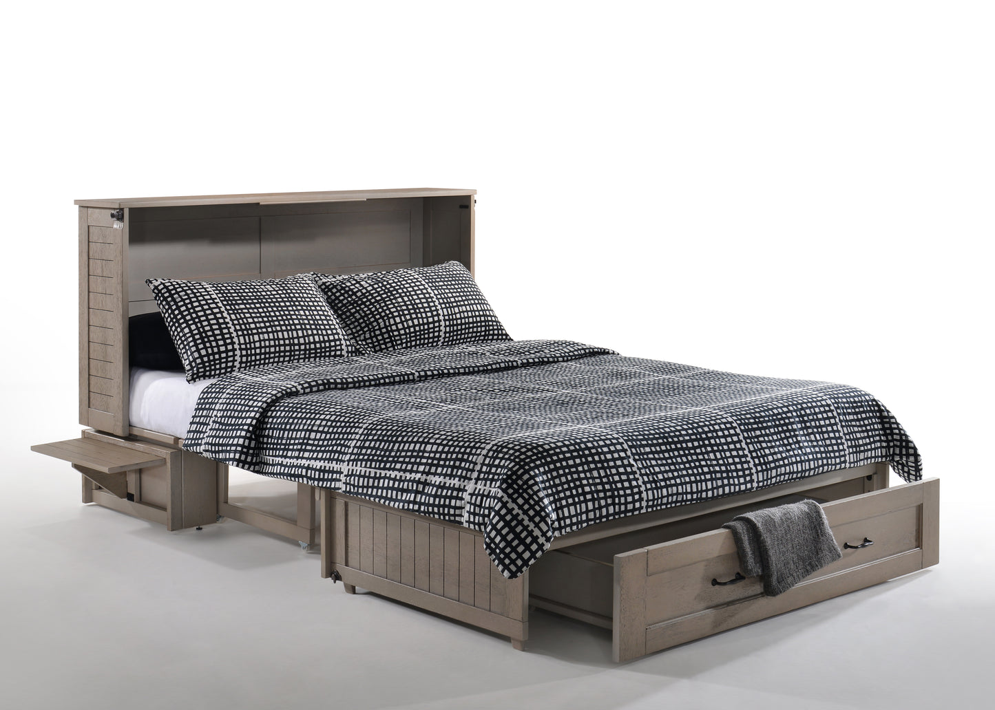 Poppy Murphy Cabinet Bed (w/ Trays)