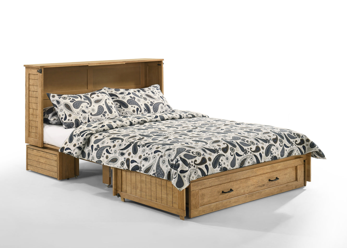 Poppy Murphy Cabinet Bed (w/ Trays)