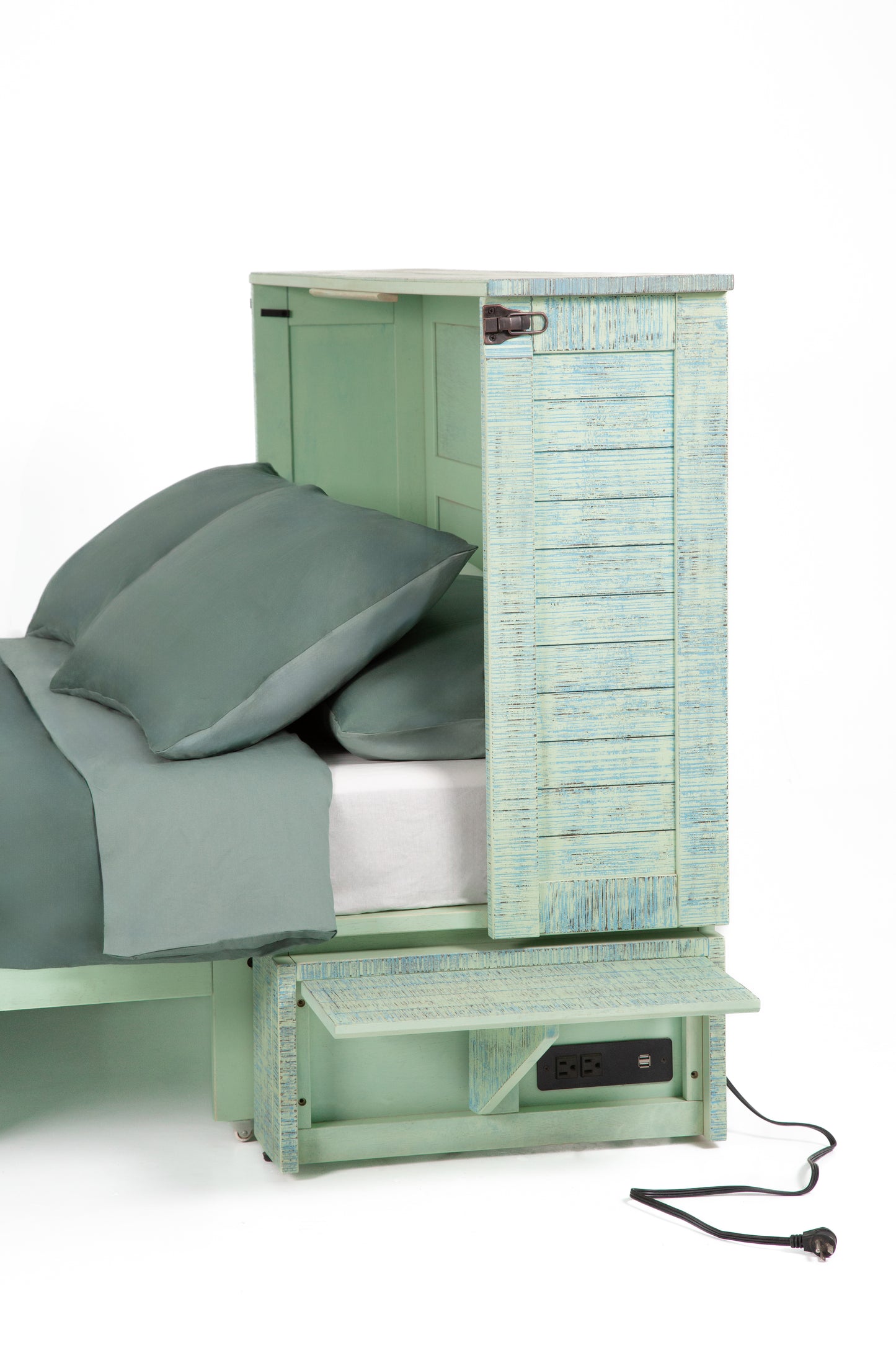 Poppy Murphy Cabinet Bed (w/ Trays)