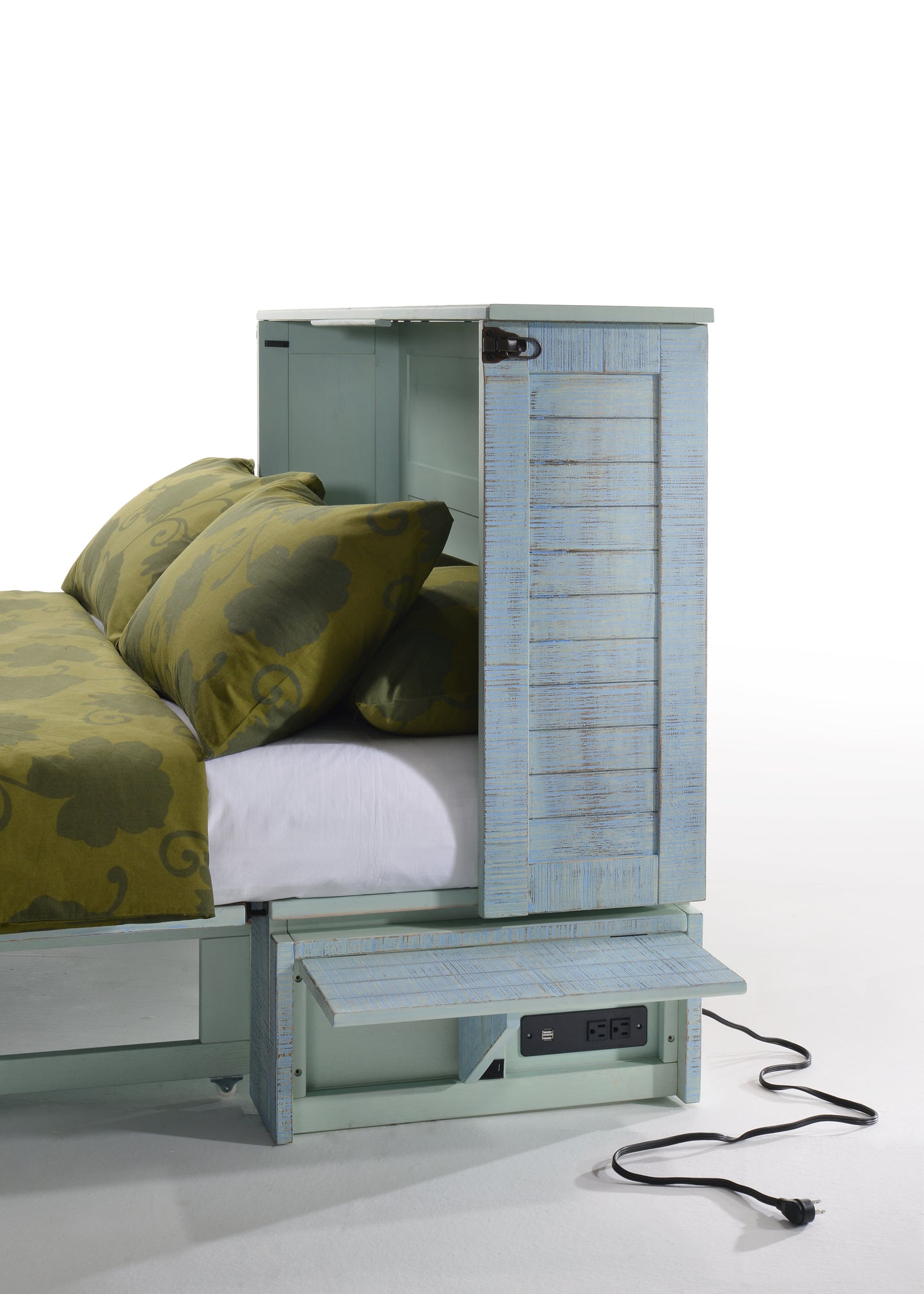 Poppy Murphy Cabinet Bed (w/ Trays)