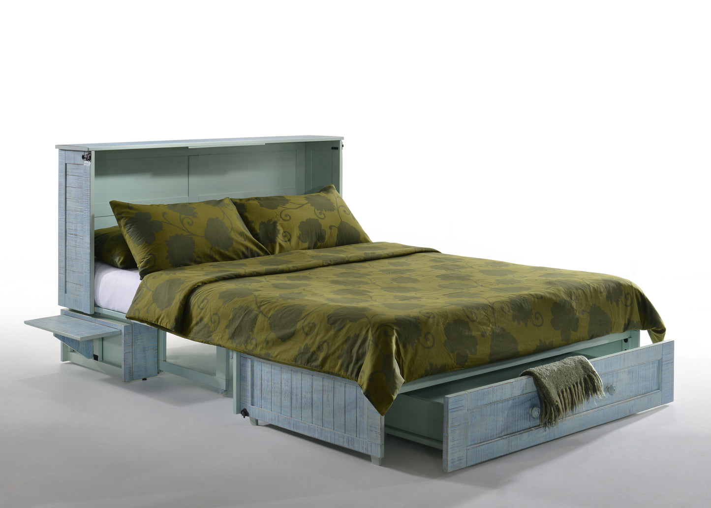 Poppy Murphy Cabinet Bed (w/ Trays)