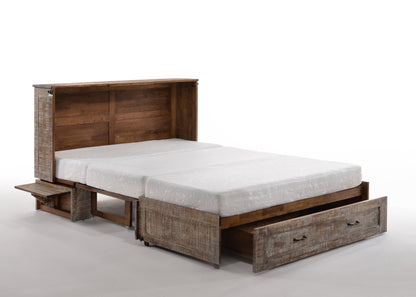 Poppy Murphy Cabinet Bed (w/ Trays)
