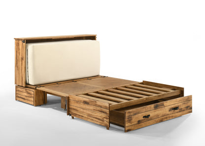 Ranchero Murphy Cabinet Bed (w/ Trays)