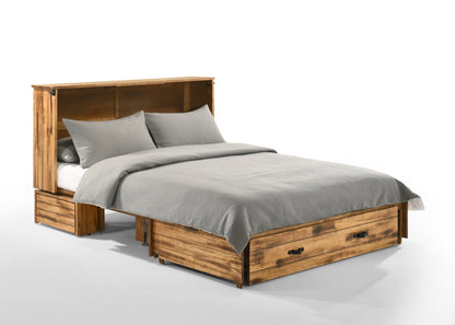 Ranchero Murphy Cabinet Bed (w/ Trays)