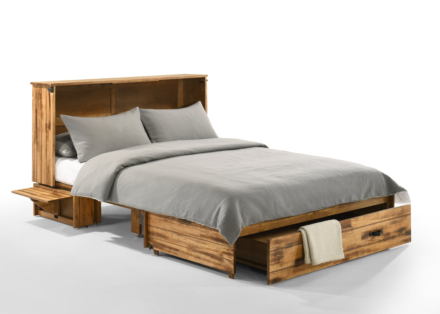 Ranchero Murphy Cabinet Bed (w/ Trays)