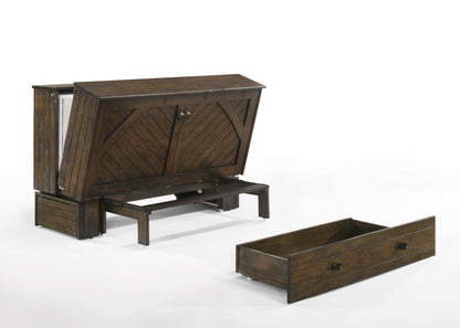 Ranchero Murphy Cabinet Bed (w/ Trays)