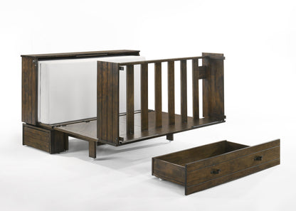 Ranchero Murphy Cabinet Bed (w/ Trays)