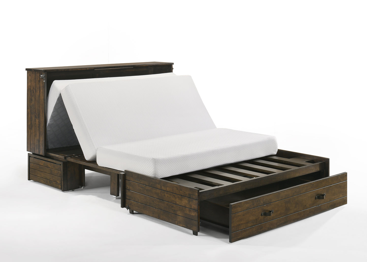 Ranchero Murphy Cabinet Bed (w/ Trays)