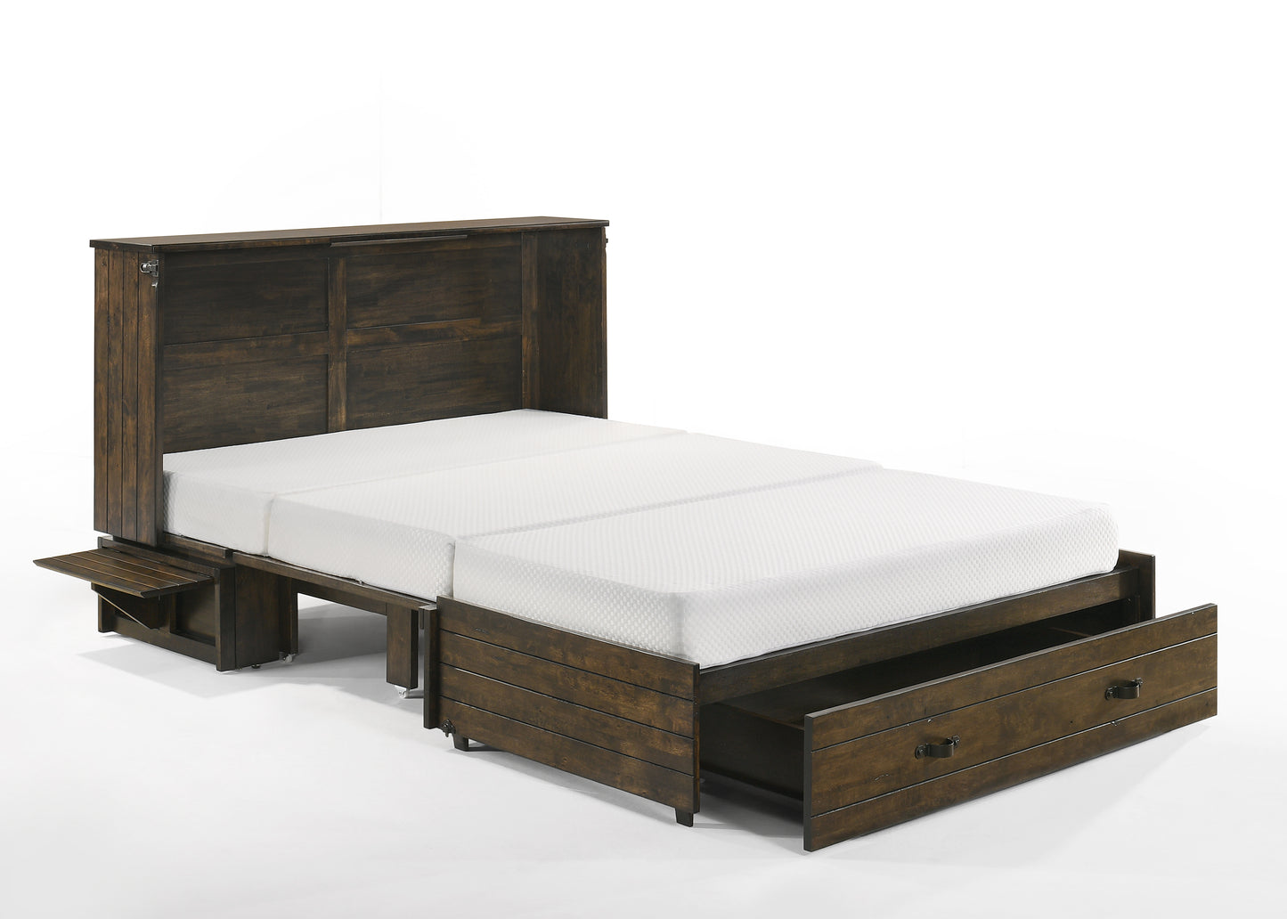 Ranchero Murphy Cabinet Bed (w/ Trays)