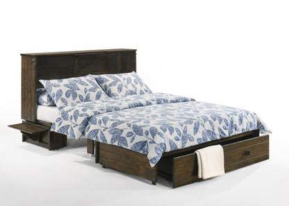 Ranchero Murphy Cabinet Bed (w/ Trays)