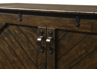 Ranchero Murphy Cabinet Bed (w/ Trays)